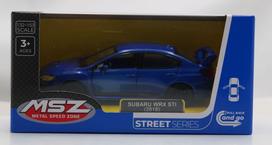 MSZ Automobilio modelis Subaru WRX STI, skalė 1:40