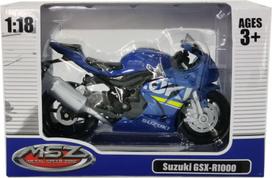 MSZ Motociklas SUZUKI GSR-R1000, 1:18