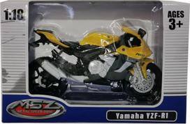 MSZ Motociklas YAMAHA YZF-R1, 1:18