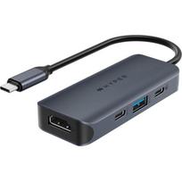 HyperDrive Next 4 prievadų USB-C centras HD4001GL, 1 HDMI, 10Gbps USB-A, 10Gbps USB-C, 100 W PD 3.0, mėlynas