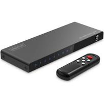 Digitus HDMI jungiklis, 5x1, DS-55334, DC 5 V, 48Gbps, 8K palaikymas, DTS palaikymas, Dolby Digital palaikymas, HDR palaikymas