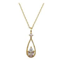 Rhinestone Choker Necklaces for Women Girl Gold Sparkling Diamond Necklaces Crystal Glitter Necklace Waterdrop Pendant Personalized Jewelry Gift