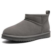 Fashion Shevalues Warm Fur Snow Boots Outdoor Classic Fluffy Wool Mini Boots Genuine Suede Women Snow Boots Non-slip Fuzzy Cotton Boots 36