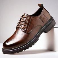 Click through rate men's shoe store new Yadan style business leather shoes men's platform casual leather shoes 39 ruda