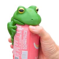 Leak-Proof Beverage Sealing Cover for Sodas/Beer Can Silicone Frogs-Shape Reusable Can Lid for Drinkware