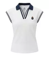 Polo marškinėliai moterims  - Balta (M)