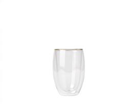 Dvigubo stiklo stiklinė Hermia PB-Q00002, skaidri sp., 0.4 l