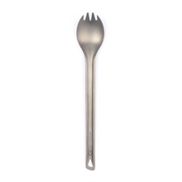Lifeventure Titanium Long Spork – ilgas titaninis šaukštas-šakutė žygiams