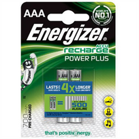 Energizer įkraunamos baterijos AAA/HR03, 700 mAh, 2 vnt.