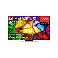 LG 55MRGB87B3B 55 (139 cm) 4K Mini RGB evo Smart TV | LG