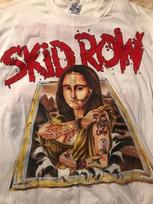 Skid Row 1989 Mona Lisa Youth Gone Wild Cotton White Unisex T-shirt Unisex T-Shirt XL black