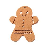 10 Piece Soft Felt Gingerbreads Decorations Christmas Tree Hanging Ornament Safe For Kids Holiday Homes Decoration