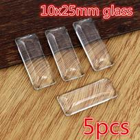 Hot Sales 10X25/10x50/25x50mm Cameo Rectangle Bezels Blank Pendant Cabochon Base Setting For Jewelry Making Accessories Supplies