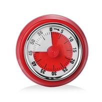Magnetinis virtuvės laikmatis Mechaninis atgalinės atskaitos laiko priminimas Žadintuvas Gaminimas Kepimas Dušas Studijos Laikmatis Chronometras Virtuvės įrankis raudona