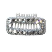 Shiny Exquisite Attractive Bright Color Pet Cat Dog Rhinestone Hair Pin Pet Supplies sidabras