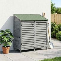 Sodo Sandėlys Pilka 106 x 56 x 113,5 cm Kietasis pušinis medis