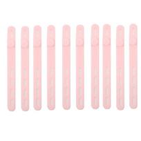 10Pcs Colorful Silicone Cable Ties Adjustable Reusable Heavy Duty Cable Organizer Management for Fastening Cords and Wires 10PCS