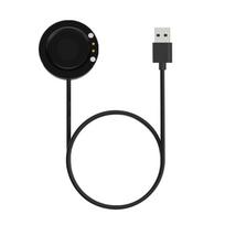 USB magnetinis įkrovimo laidas W66 išmaniajam laikrodžiui Įkroviklis Maitinimo adapteris Dokas Įkrovimo priedai 1 juoda