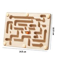 Kūdikio Balan Ritininio Kamuoliuko Labirintas Lentelė Montessori Žaidimai Labyrinth Challenge Loginio Mąstymo Lavinimo Dėlionė Žaidimas Mokomieji Žaislai beige