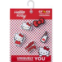 Crocs Hello Kitty Jibbitz 5 Piece Set FREE red