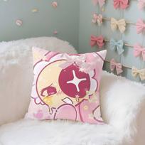 Cosmo Vee Case Plush Fabric Soft Pillowcase Double Sided Print Cushion Cover Household Gifts 40cmx40cm