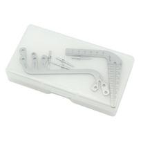 1Box Dental Implant Guide Set Oral Planting Locator Positioning Guide Drilling Ruler Angle Ruler for Dentist