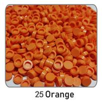 1000Pcs City Building Blocks Flat Tile 1x1 Round Bricks DO-IT-YOURSELF Enlighten Components 98138 Blocks for Boys Girls Gifts Children 1000 pieces