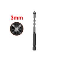 3-12mm Cross Hex Tile Drill Bits Set For Glass Ceramic Concrete Hole Opener Brick Hard Alloy Triangle Bit Tool Kit
