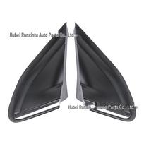 Dekoratyvinis trikampis vandens latako skydelis Peugeot 2008/208 Left side panel black