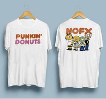 Vintage 1999 NOFX Punkin Donuts Simpson Parody S5XL TShirt Unisex T-Shirt XXXXL