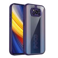 For Xiaomi Poco X3 Pro Case Poco X3 Phone Case Poco X3 NFC Cover Cushion Shockproof Silicon Bumper Clear Matte Back Cover Hard Poco X3 gray