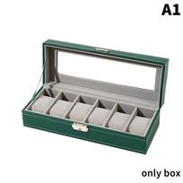 6/10/12 Girds Watch Storage Boxes Watch Organizer Case Pu Leather Watch Display Jewelry Box For Best Gifts