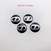 2026 New 4pcs 56mm 60mm Car Styling OZ Logo Car Wheel Hub Center Caps Sticker Rim Cover Decoration Badge Emblem Auto Accessories 4pcs O.Z