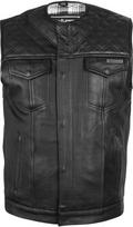 Odinė motociklininko liemenė W-Tec Losango - Black XL