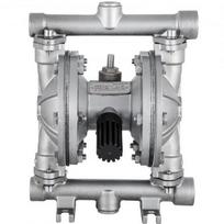 Dviguba diafragminė pompa, 11.36 l/min, nerūdijantis plienas, PTFE diafragma