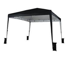 Costway 3 x 3 m sulankstomas paviljonas,juodas