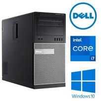Kompiuteris Dell 7010 MT i7-3770 8GB 512GB SSD + 500GB HDD DVD W10P Renew