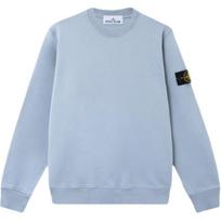 Stone Island SS26 Spring Summer Collection Ribbed Edge Solid Color Left Arm Logo Comfortable Crew Neck Sweatshirt L1S156100060S0051-V0024 XL