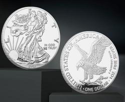 Statue of Liberty Coin American Eagle Ocean Gold and Silver Commemorative Coin Metallic Cubic Medallion Collectible Coin 2026 sidabras