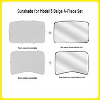 Tesla Model Y/YL Sunroof Sunshade: Sun Block & Heat Insulation Canopy