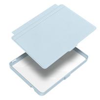 Auto Wake/Sleep Case Magnetic Snap-on e-Reader Cover Split Design Transparent Funda for KOBO Clara Color/2E/BW 6 inch šviesiai mėlyna spalva