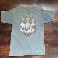 Korn T Shirt Band 1995 Vintage Men Green Made In USA Merch 40 oz Bottles L vintage Washed fashion Stylish Versatile streetwear S įvairiaspalvis