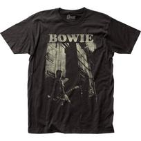David Bowie Guitar Unisex T-shirt Music Classic Concert Rock Band Tee New Black Graphic Tee S