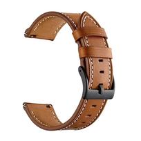 Watchband 20mm 22mm Leather Strap For Samsung Galaxy Watch 5 Pro 45mm/4 Classic 46mm 42mm Bracelet Belt Watch 5/4 44mm 40mm Watch Band 20mm