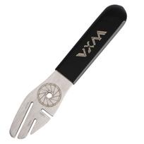 Dviračio įrankio disko kalibravimo veržliaraktis MTB išlyginimo koregavimo veržliaraktis Diskinio stabdžio rotoriaus išlygiavimas Truing Tools Kelių kalnų dviratis Wrench black