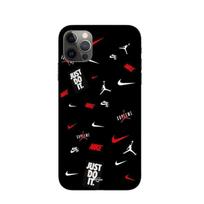Case - Maniacase - iPhone 15 Pro - Nike Jordan - Silicone - Soft - Black juoda