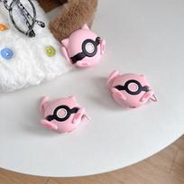 Airpods 4 dėklas 2024, Pokemon rožinis Mew kamuolys smūgiams atsparus apsauginis silikoninis ausinių dangtelis Airpods Pro 2 dėklui mergaitėms vaikams for airpods 1 2