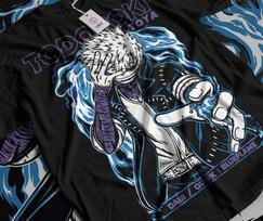 Dabi T-Shirt Toya Todoroki Girl Anime Manga Boku No Hero Academia Shirt All Size 2XL