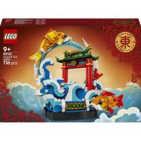 LEGO® Chinese Festivals Gerovę simbolizuojantis šokantis karpis 80120