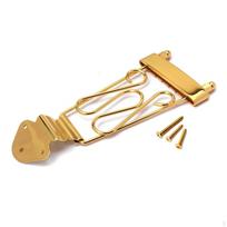 Archtop Jazz Guitar Trapezoid String Plate, Metal Replacement Accessories with Mounting Screws. sidabras